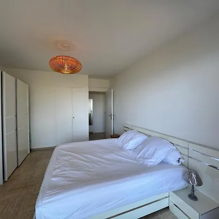 Daire Beautiful 2p With Sea View, Pool, Air-conditioned *
