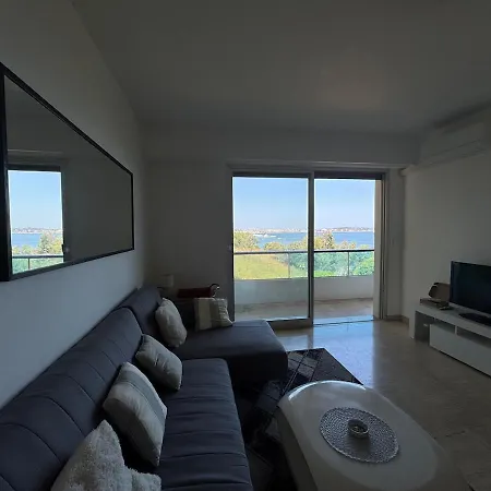 Beautiful 2p With Sea View, Pool, Air-conditioned Vallauris